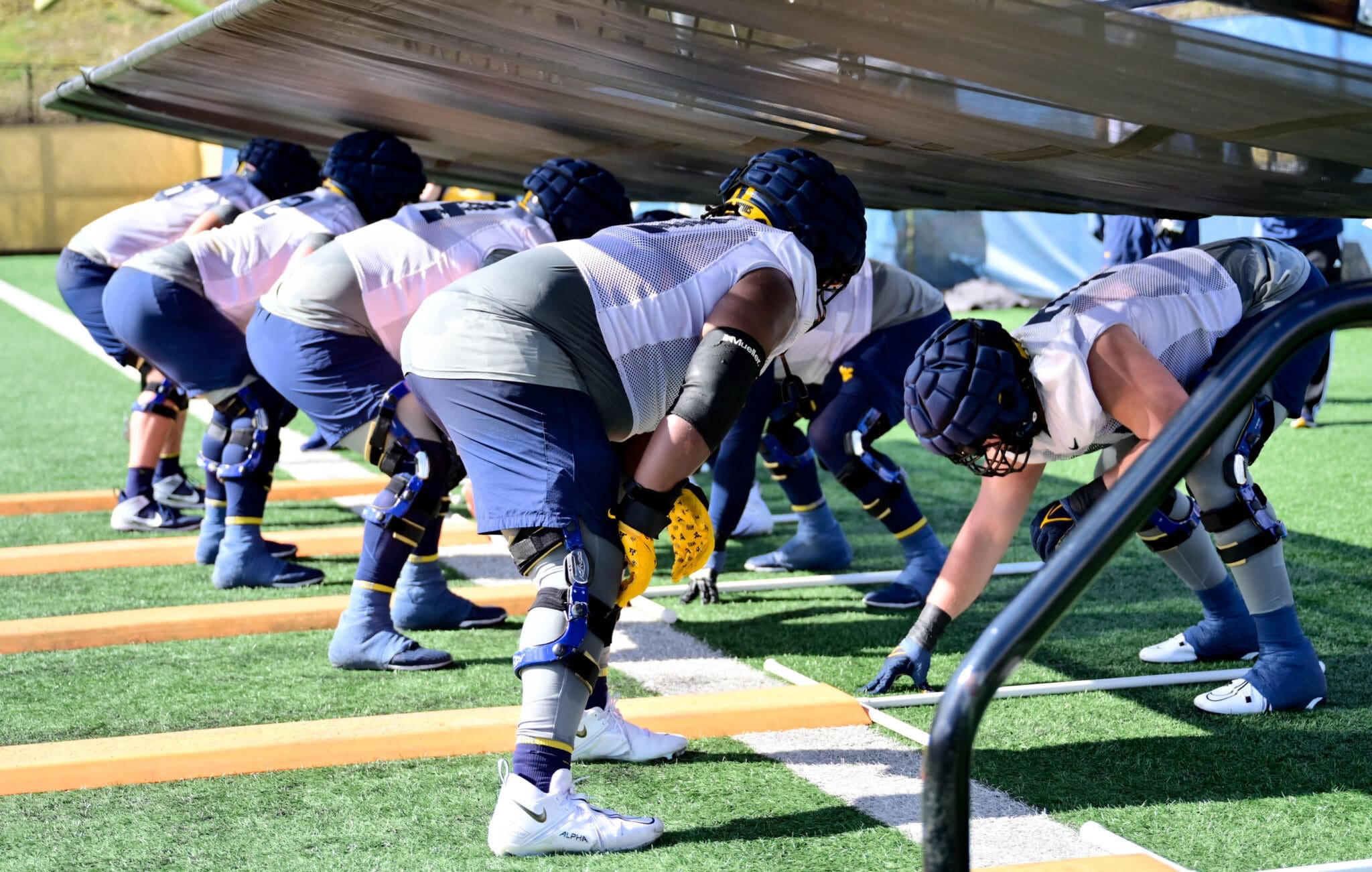 WVU Football Offensive Line