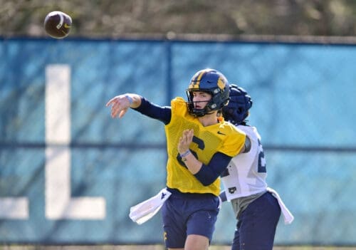 WVU Football QB Garrett Greene