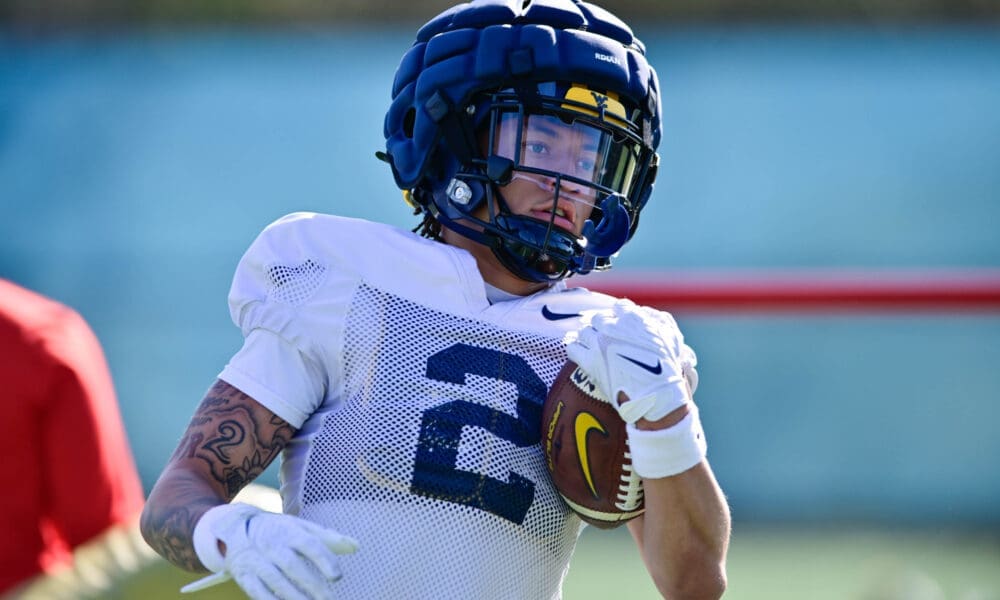 WVU Football WR Rodney Gallagher