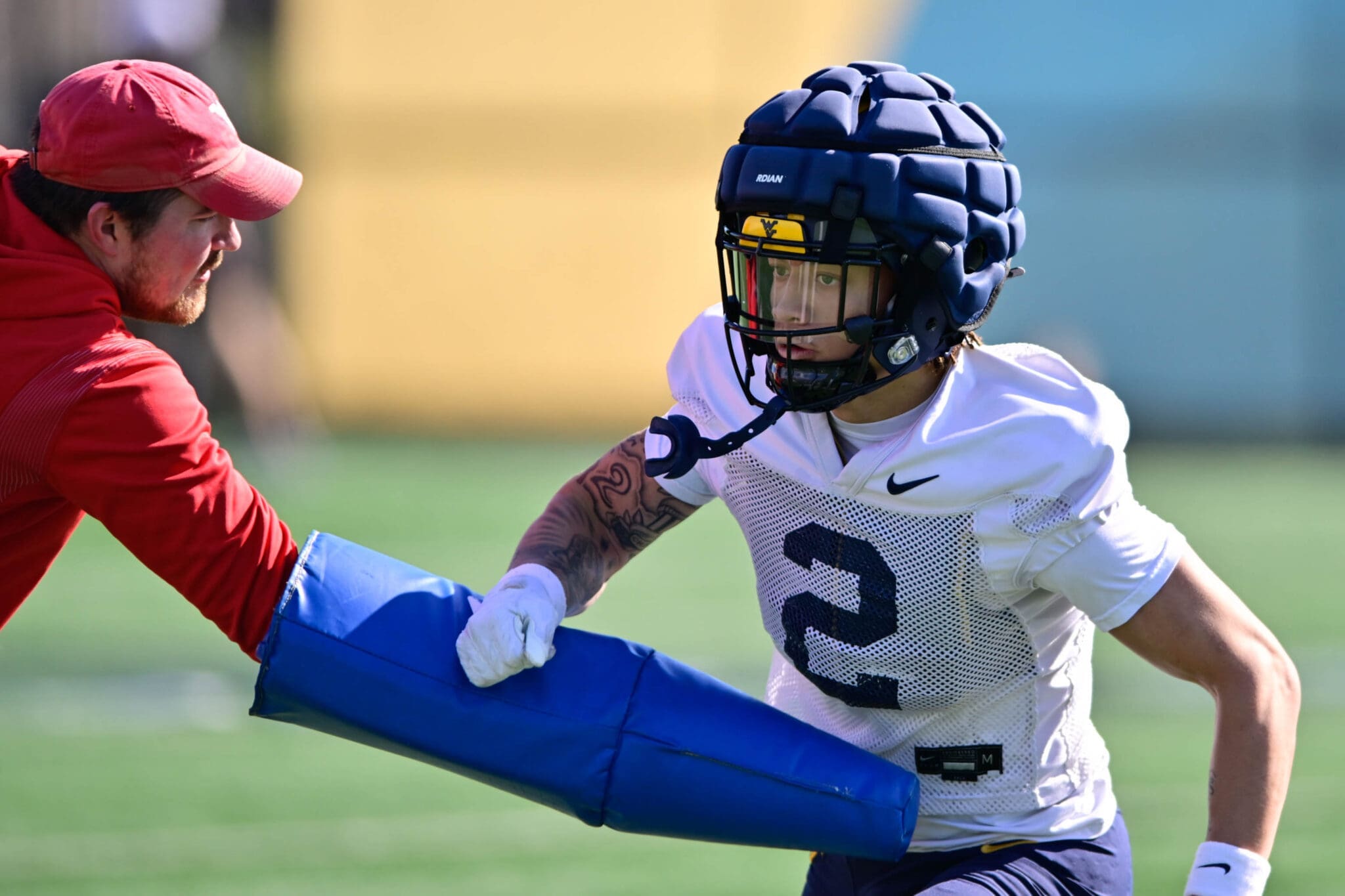WVU Football WR Rodney Gallagher