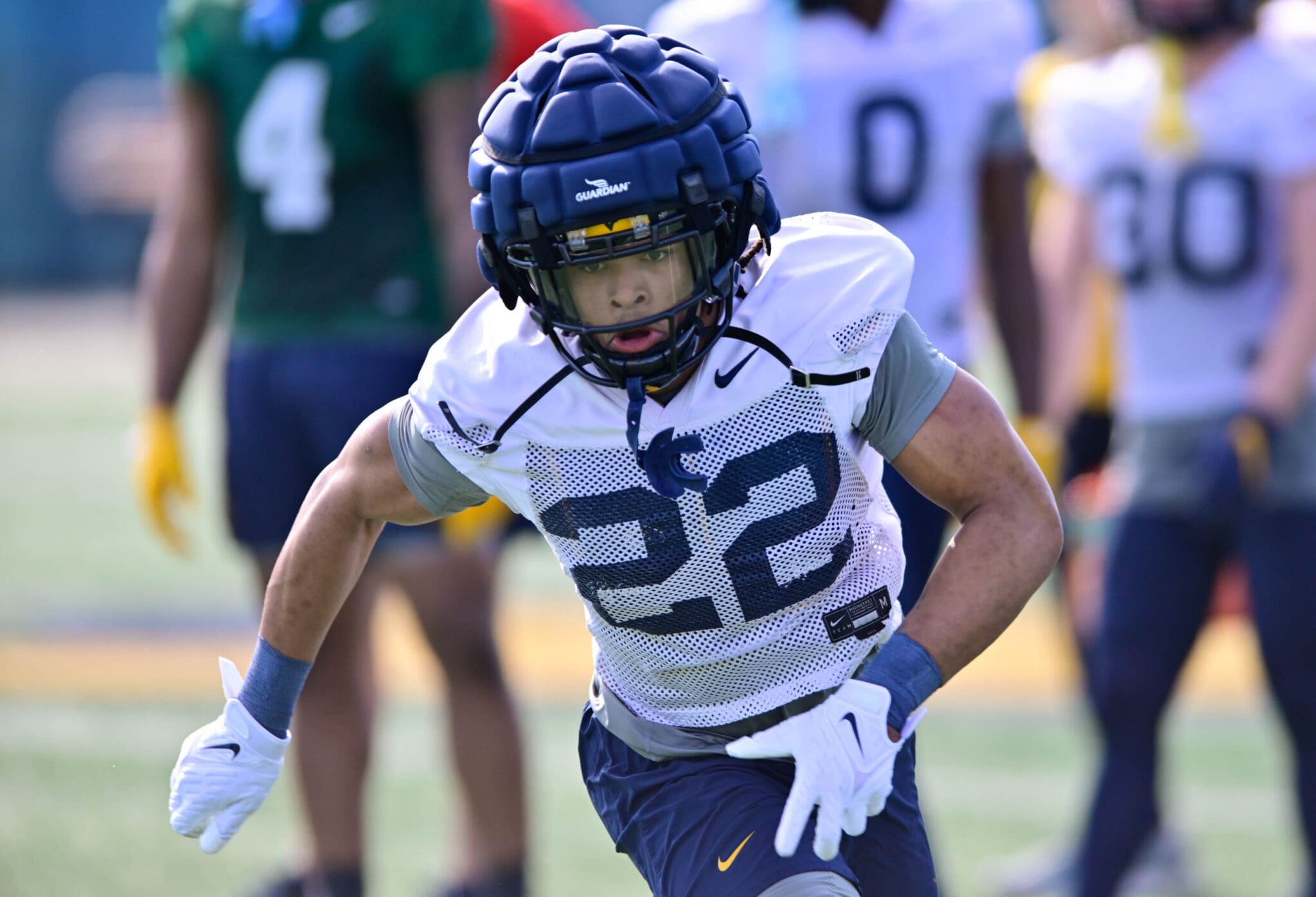 WVU Football RB Jahiem White