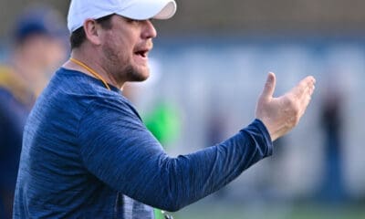 WVU Football OLB Coach Victor Cabral