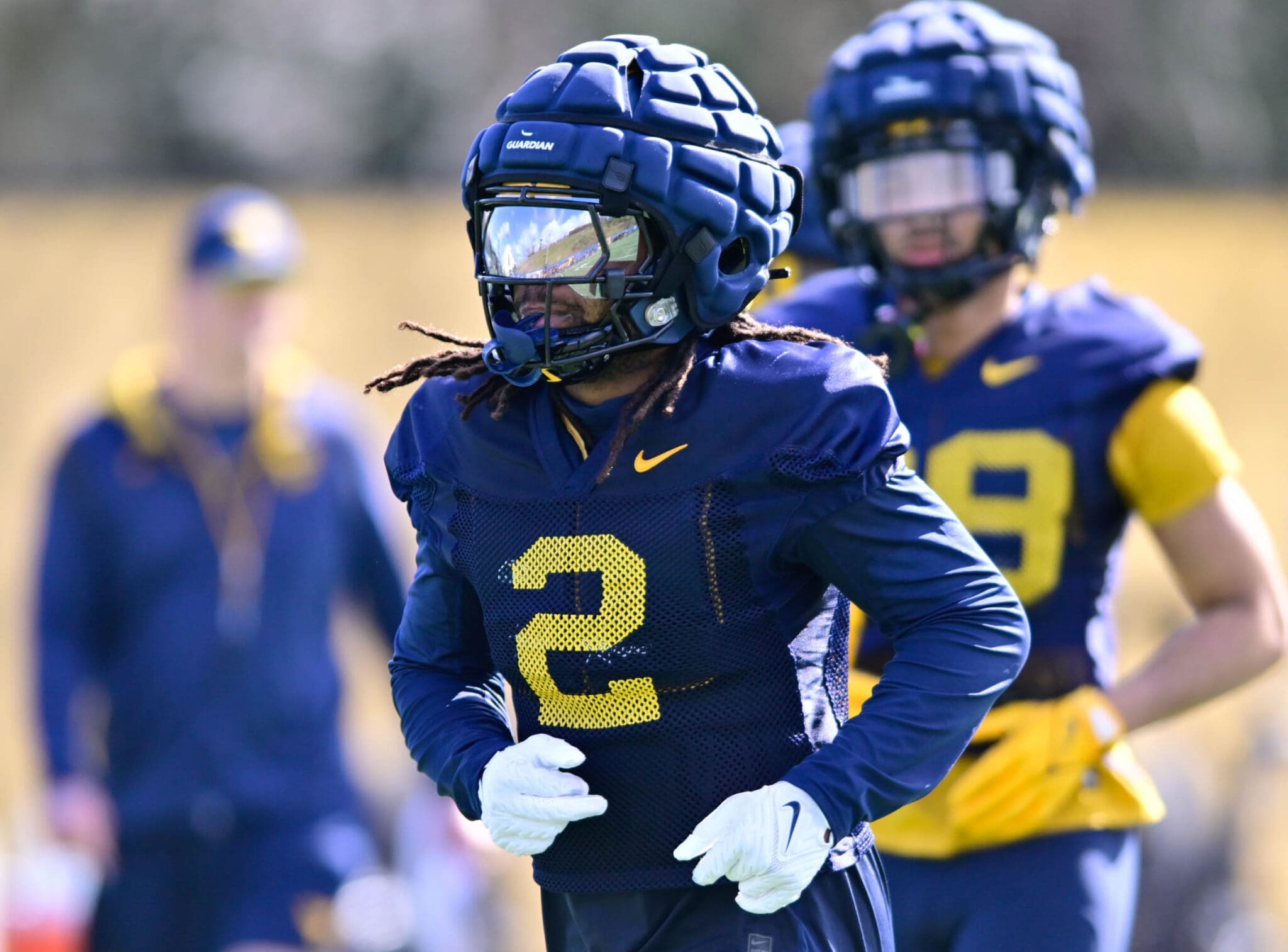 WVU Football S Aubrey Burks