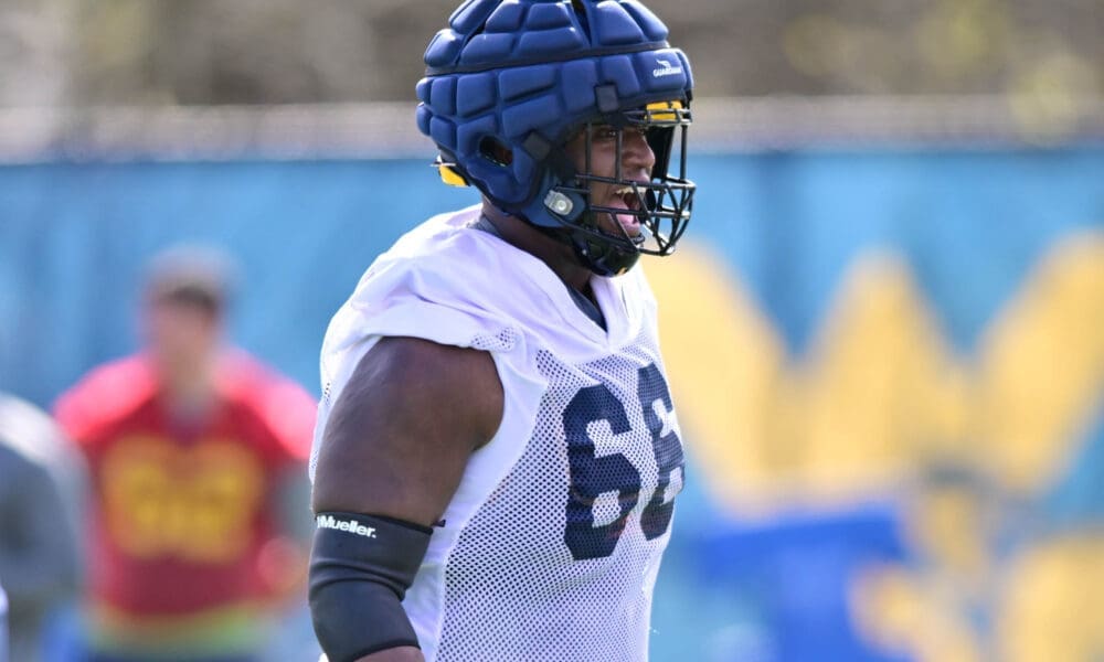 WVU Football OL Ja'Quay Hubbard