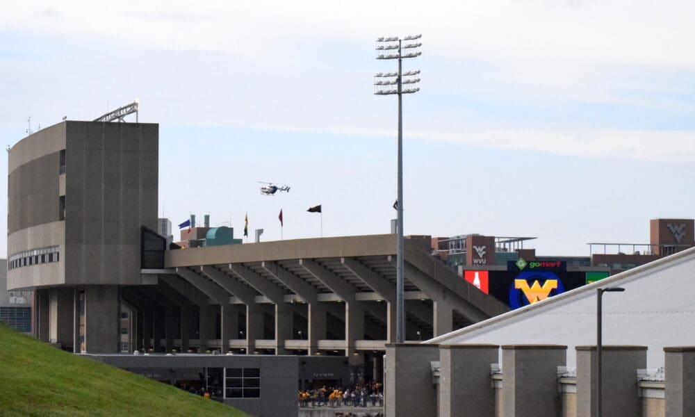 WVU Football Milan Puskar Stadium stock