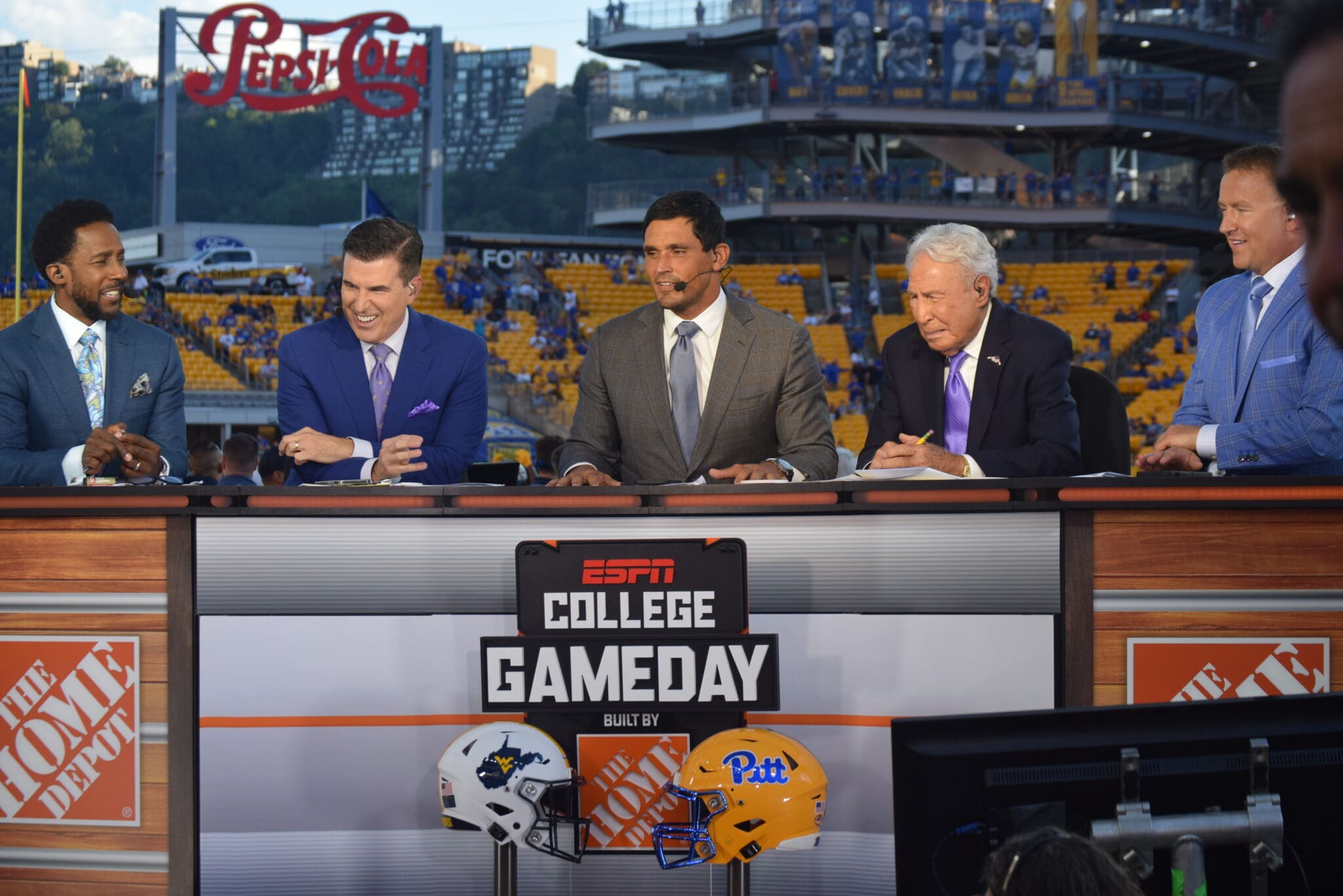 ESPN College GameDay for WVU Pitt