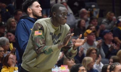 WVU Basketball Akok Akok