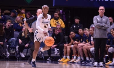 WVU women basketball against BYU