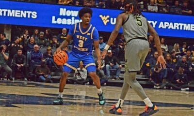 WVU Basketball Honor Huff versus Baylor