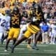 WVU Football RB Tye Edwards touchdown against Pitt
