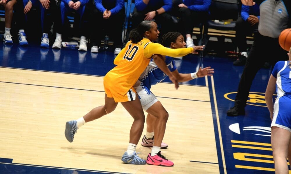 WVU Women's Basketball Jordan Harrison