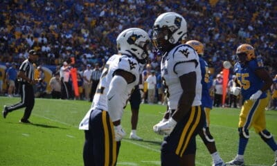 WVU Football Anthony Wilson and Tyrin Bradley
