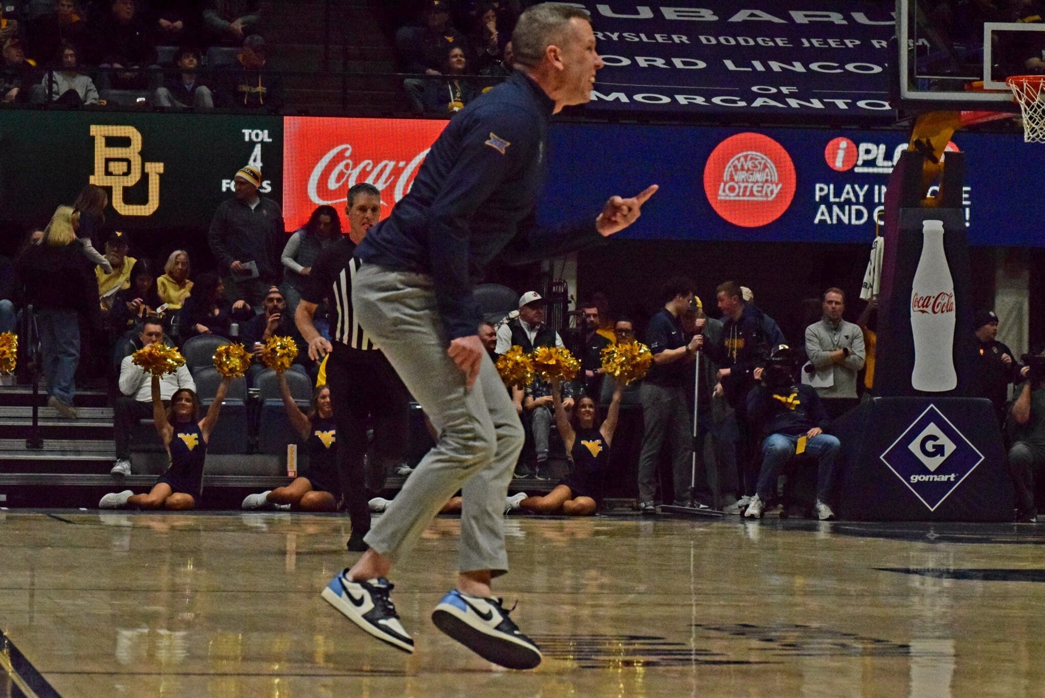 WVU Basketball HC Ross Hodge