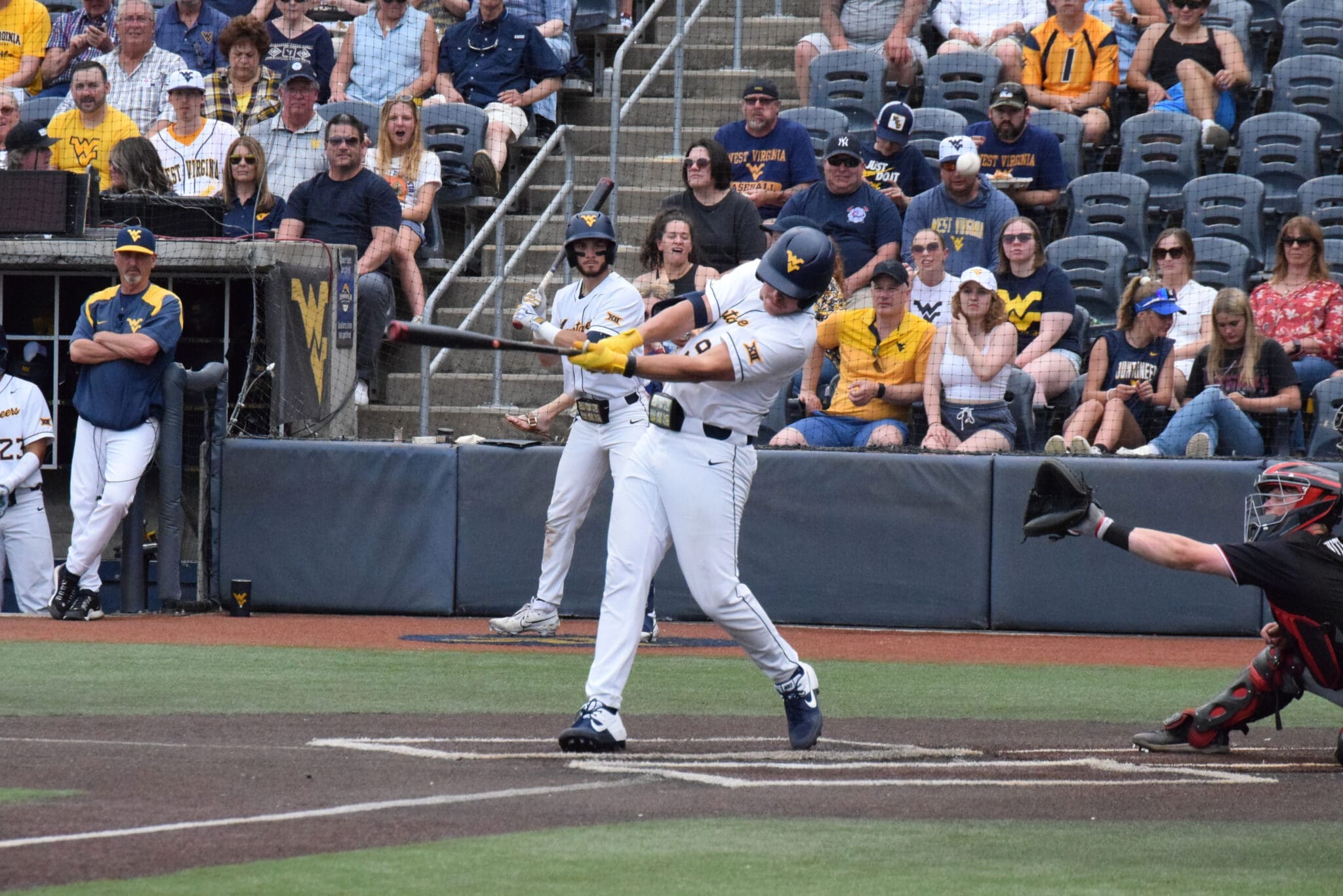 WVU Baseball first baseman Grant Hussey
