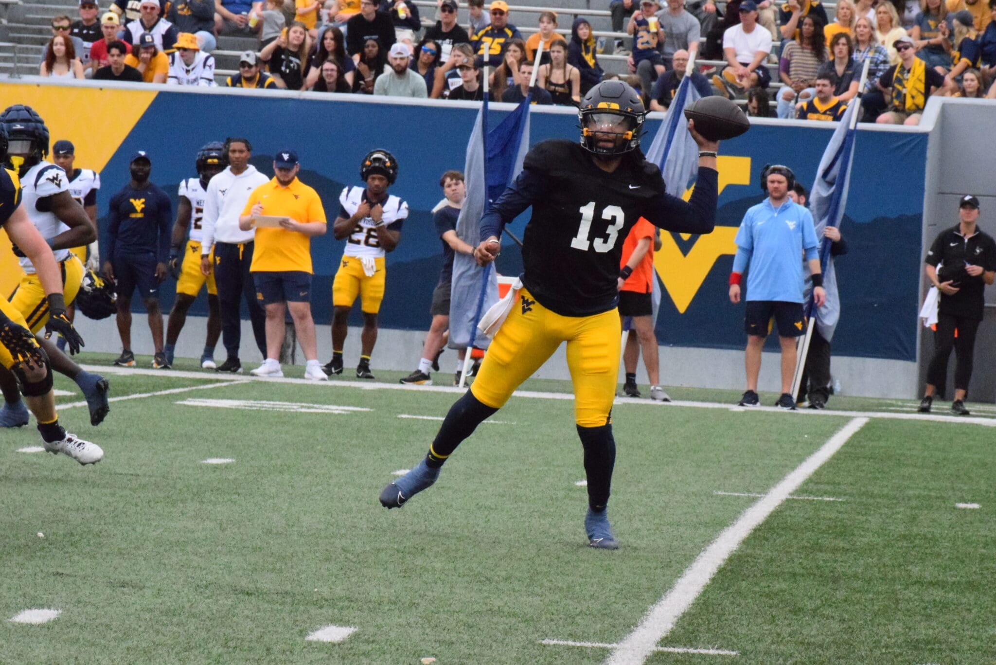 WVU Football Jaylen Henderson