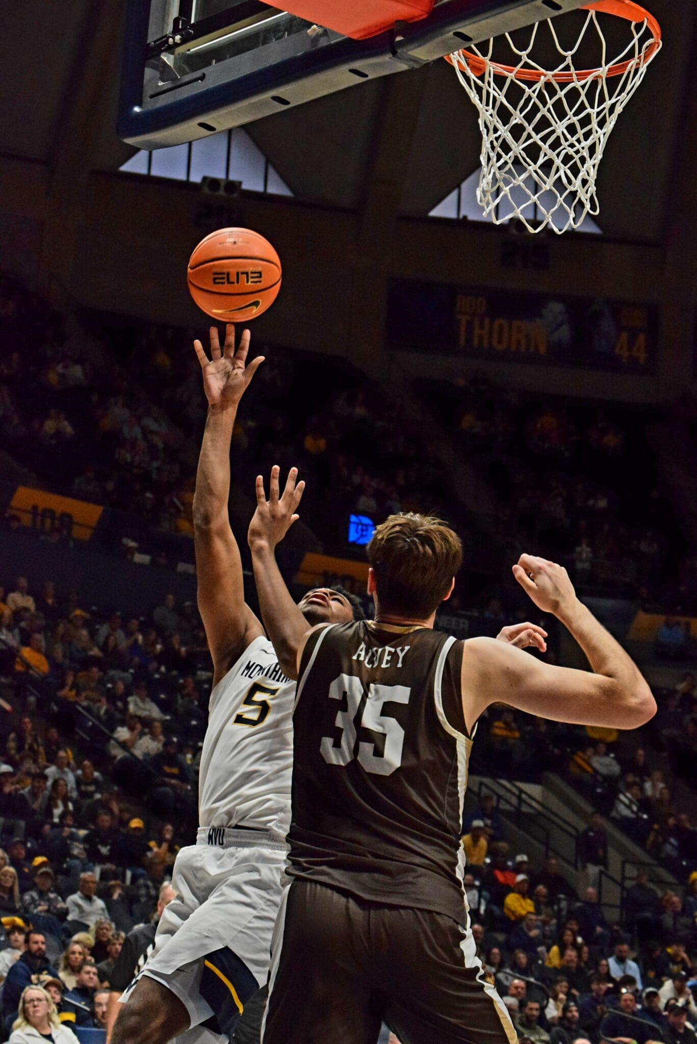 WVU Basketball Freshman Forward DJ Thomas