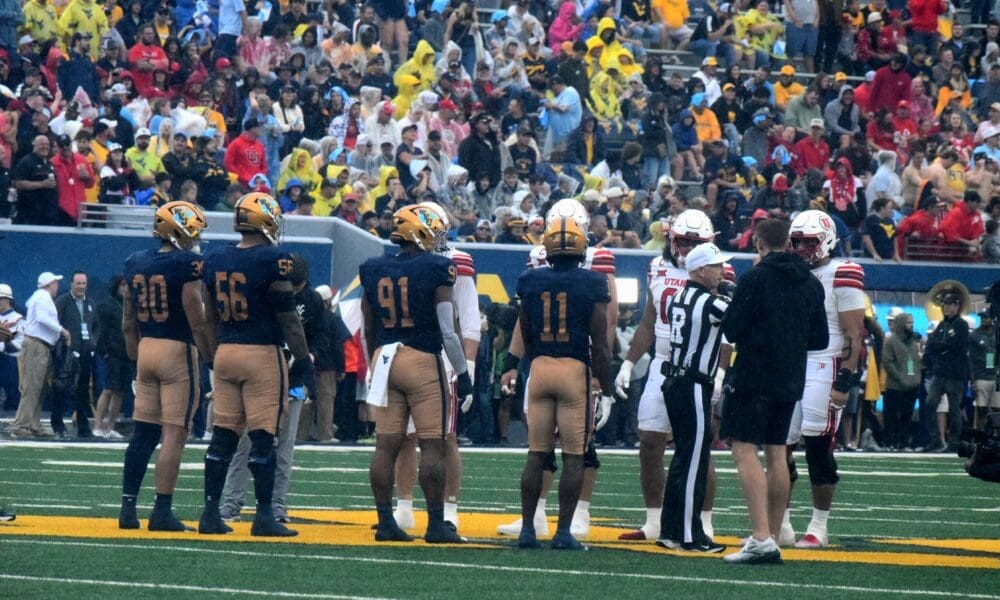 WVU Football Coin Toss versus Utah