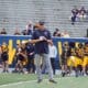 WVU Football HC Rich Rodriguez at Spring Showcase