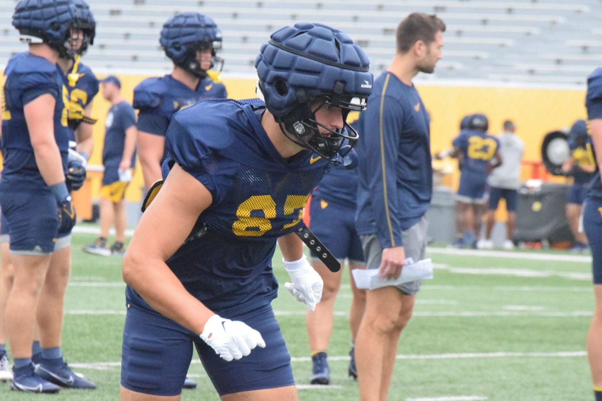 WVU Football TE Kole Taylor