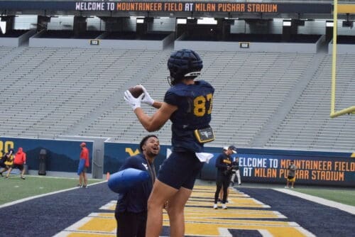 WVU Football Kole Taylor
