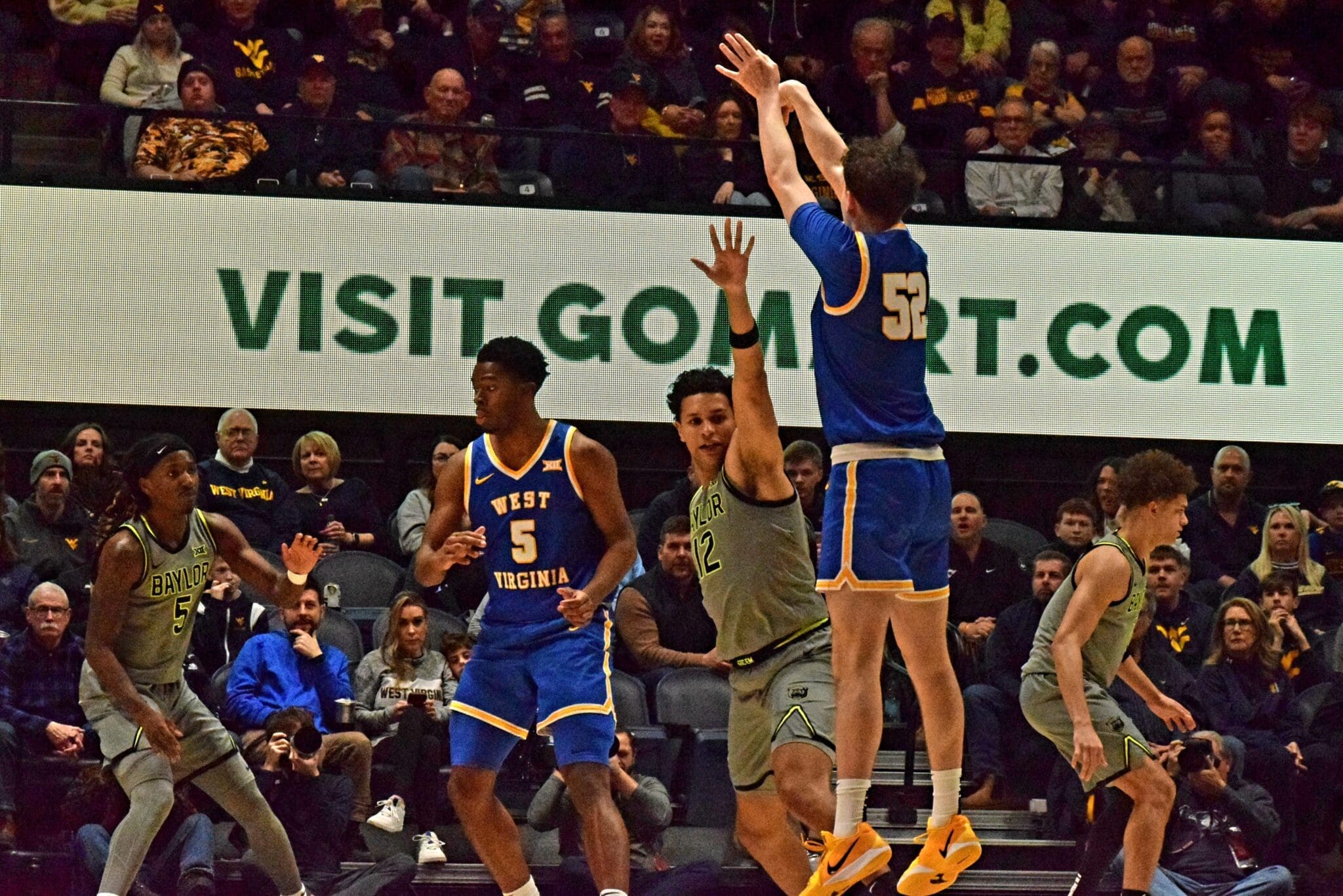 WVU Basketball Treysen Eaglestaff