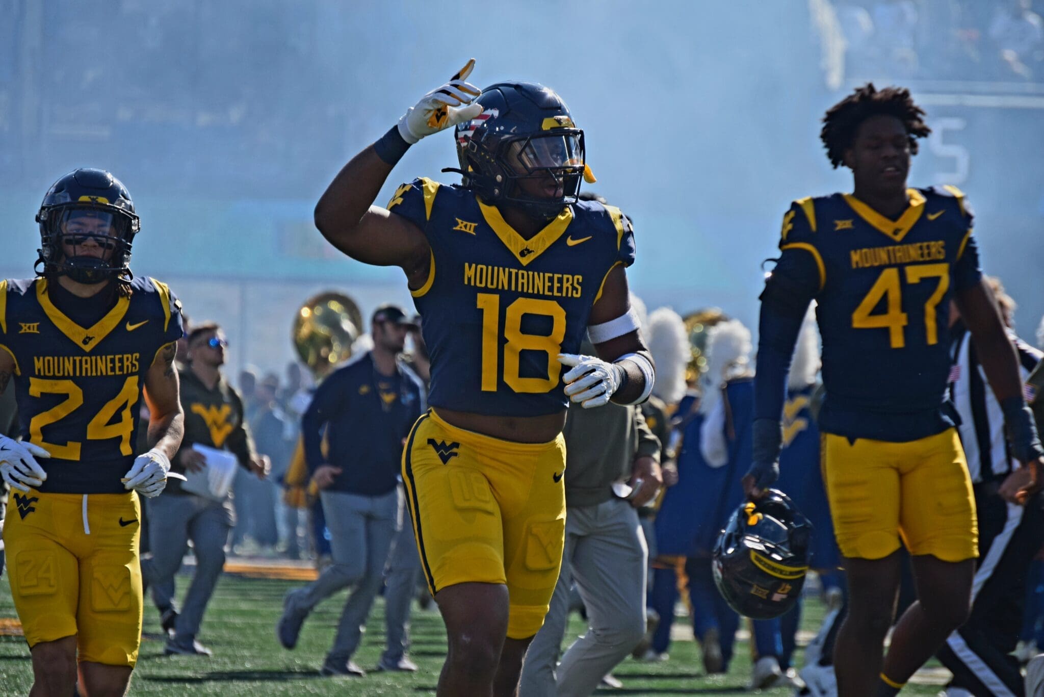 WVU Football Curtis Jones