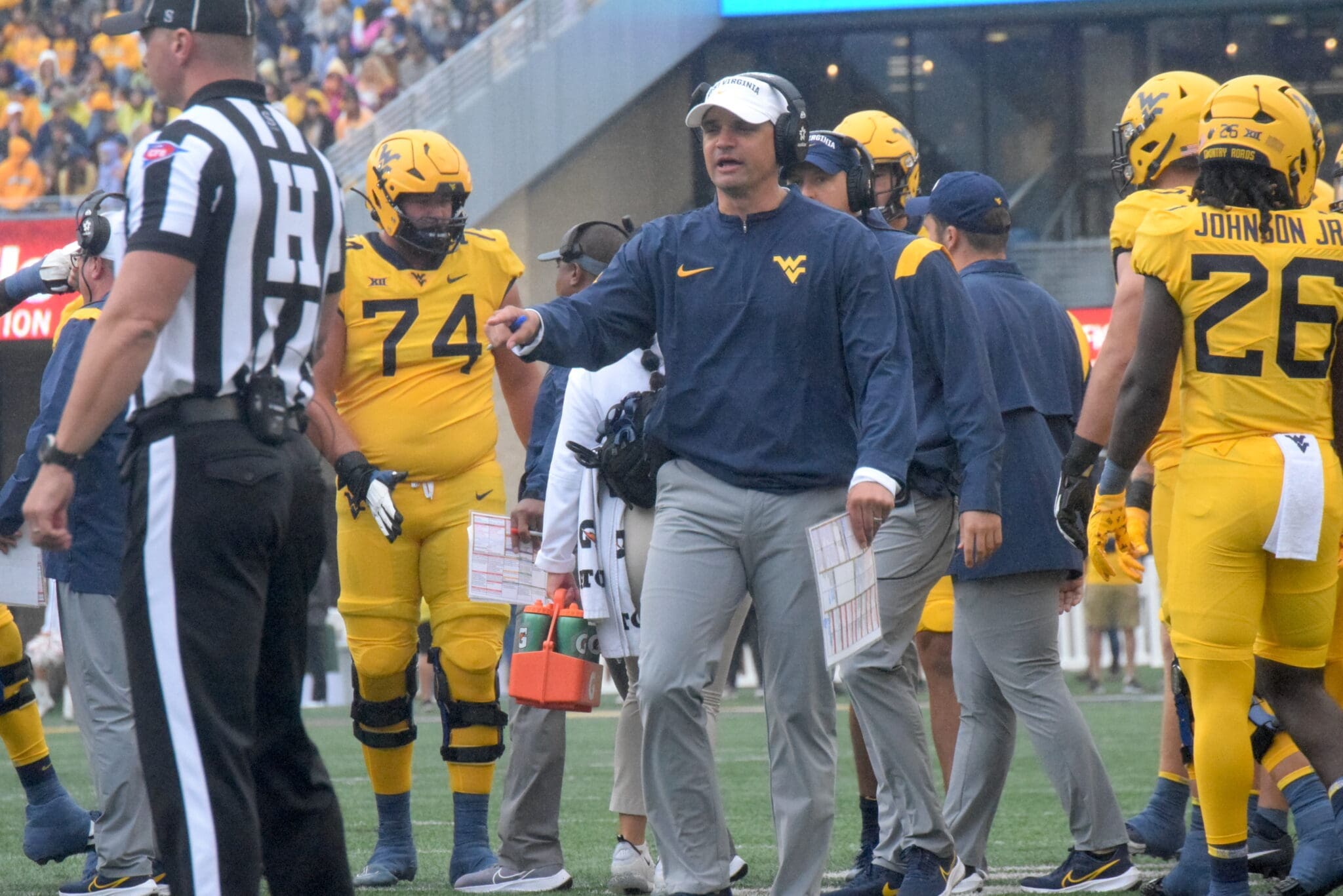 WVU Football HC Neal Brown