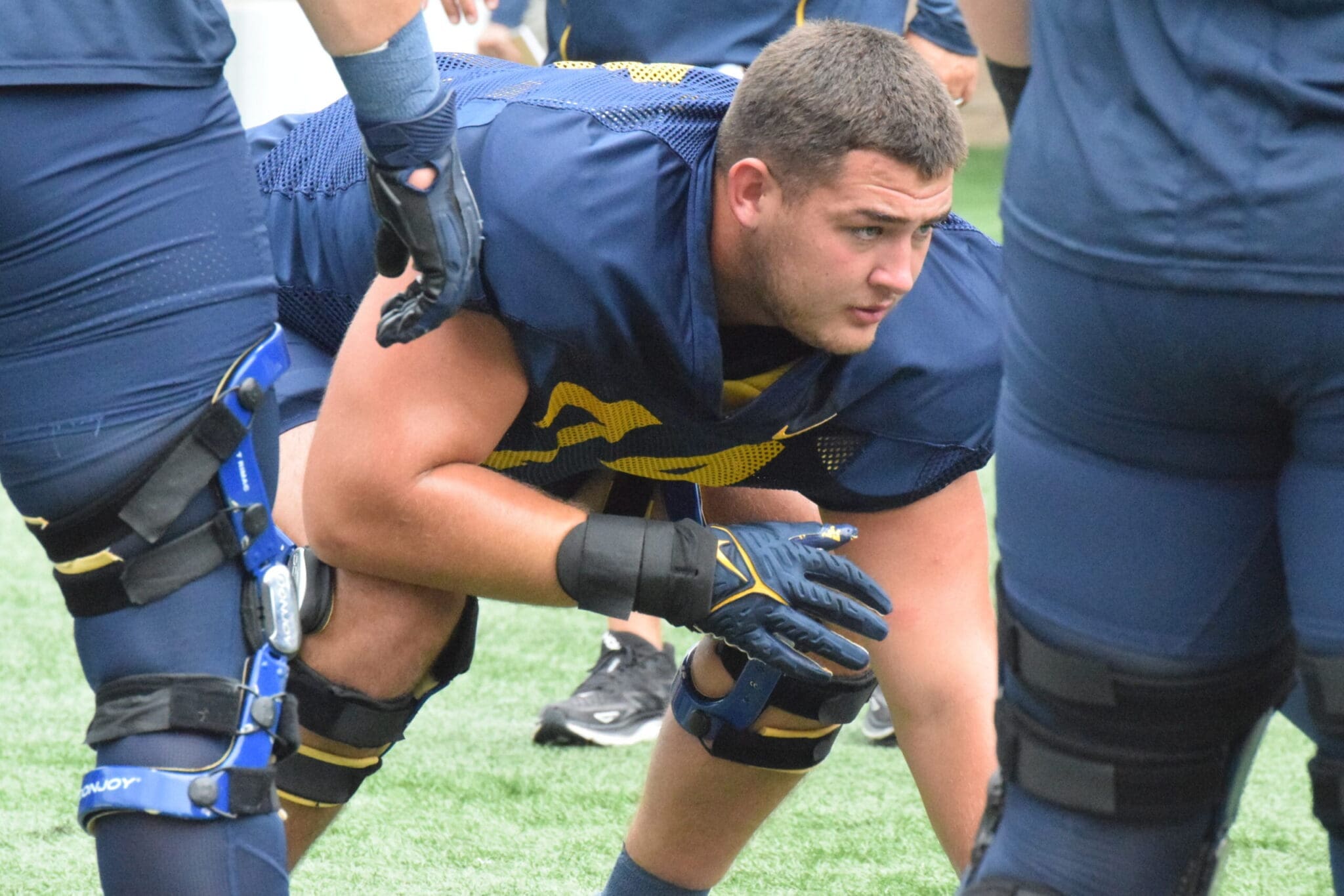 WVU Football OL Wyatt Milum