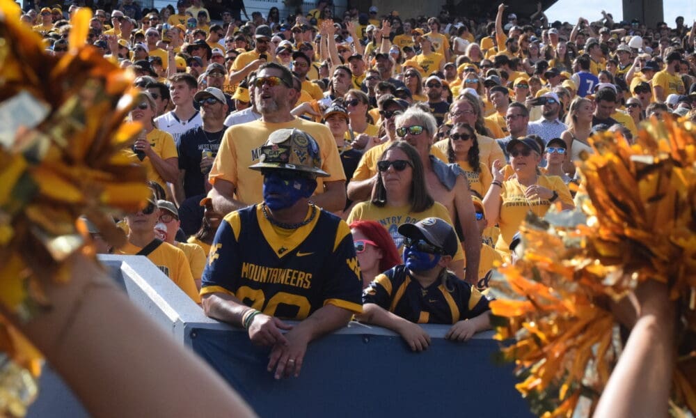 WVU fans at Backyard Brawl