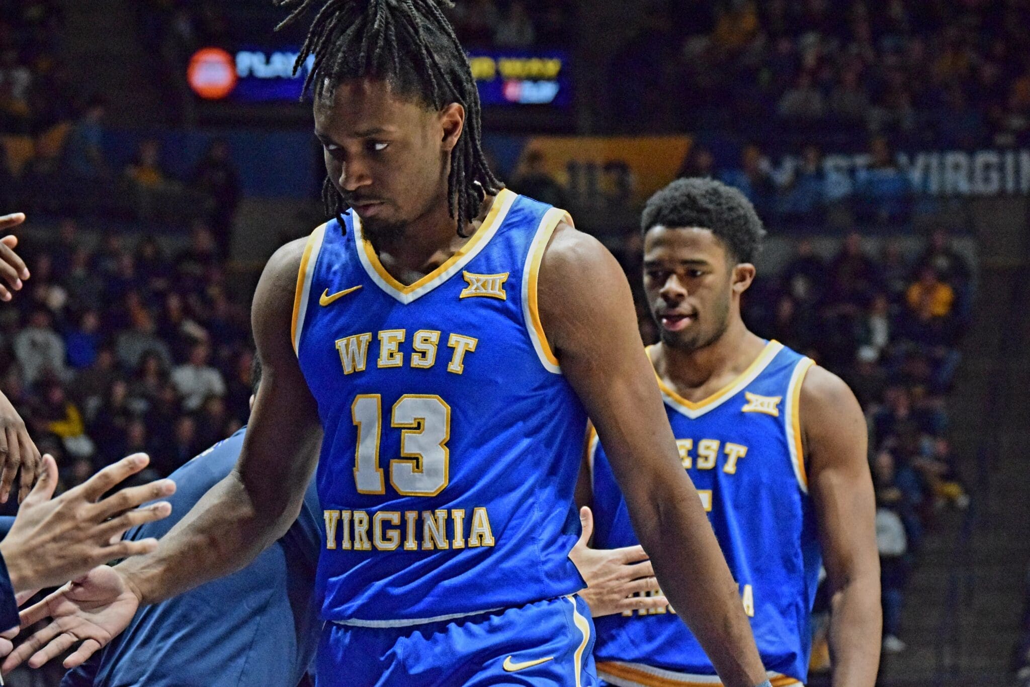 WVU Basketball Chance Moore disappointed