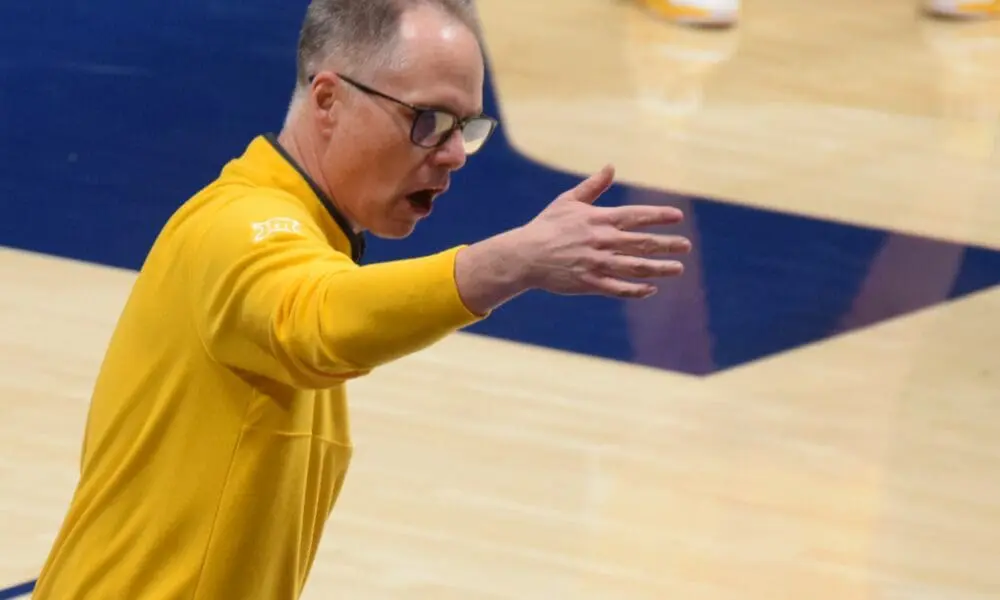 WVU Women's Basketball Head Coach Mark Kellogg