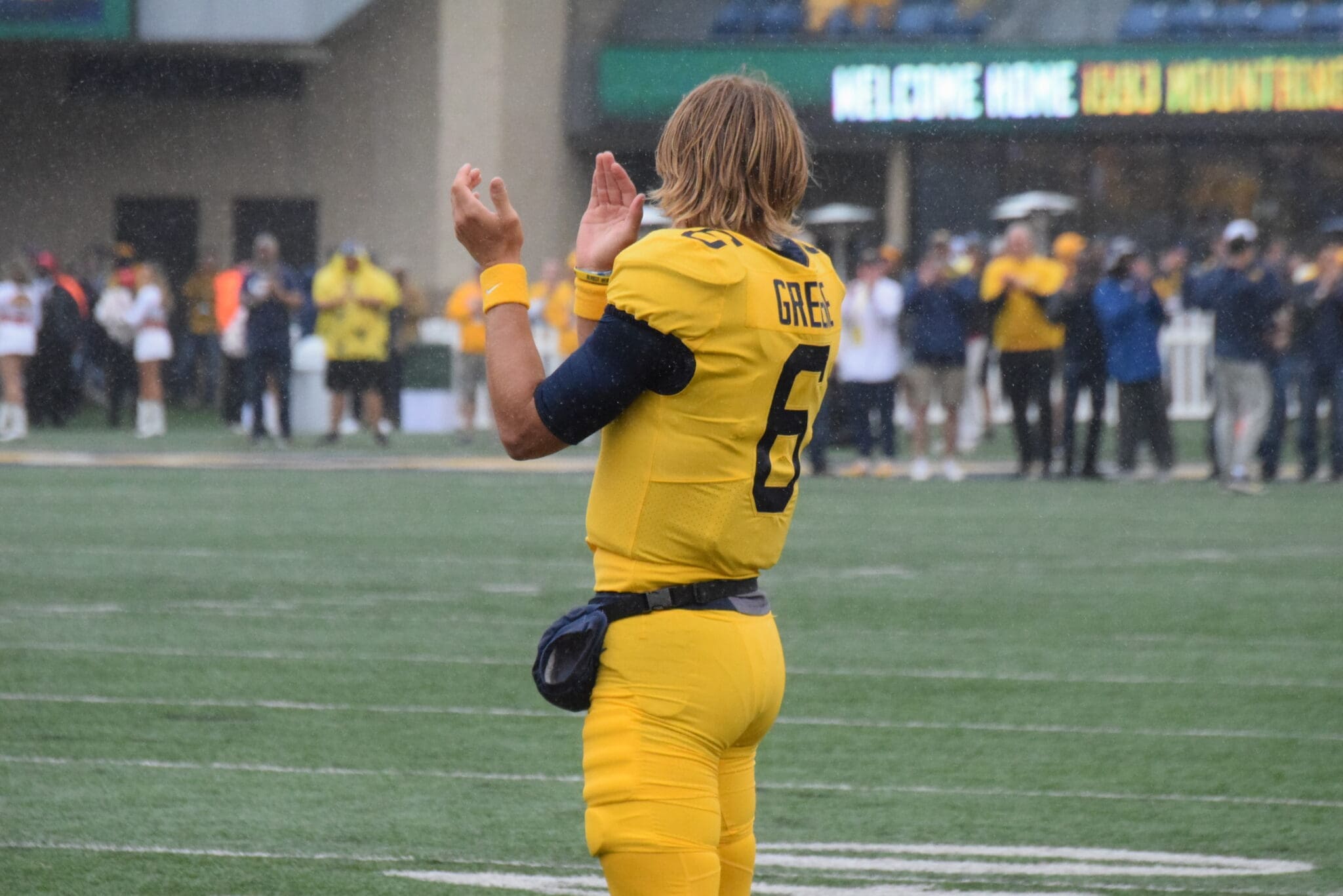 WVU Football Garrett Greene