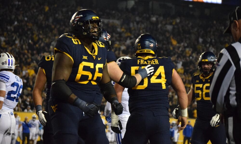 WVU Football OL Ja'Quay Hubbard