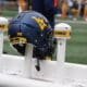 WVU Football Blue helmet