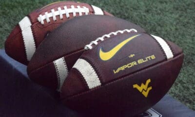WVU Footballs stock