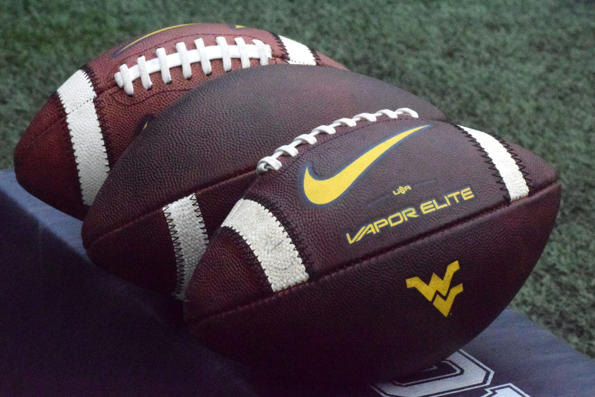 WVU Footballs stock