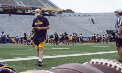 WVU Football stock photo