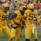 WVU Football Defense Celebration