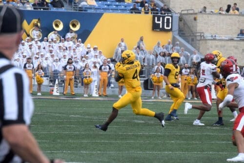 WVU Football RB CJ Donaldson