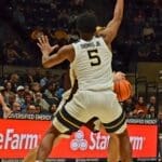 WVU Basketball Freshman Forward DJ Thomas