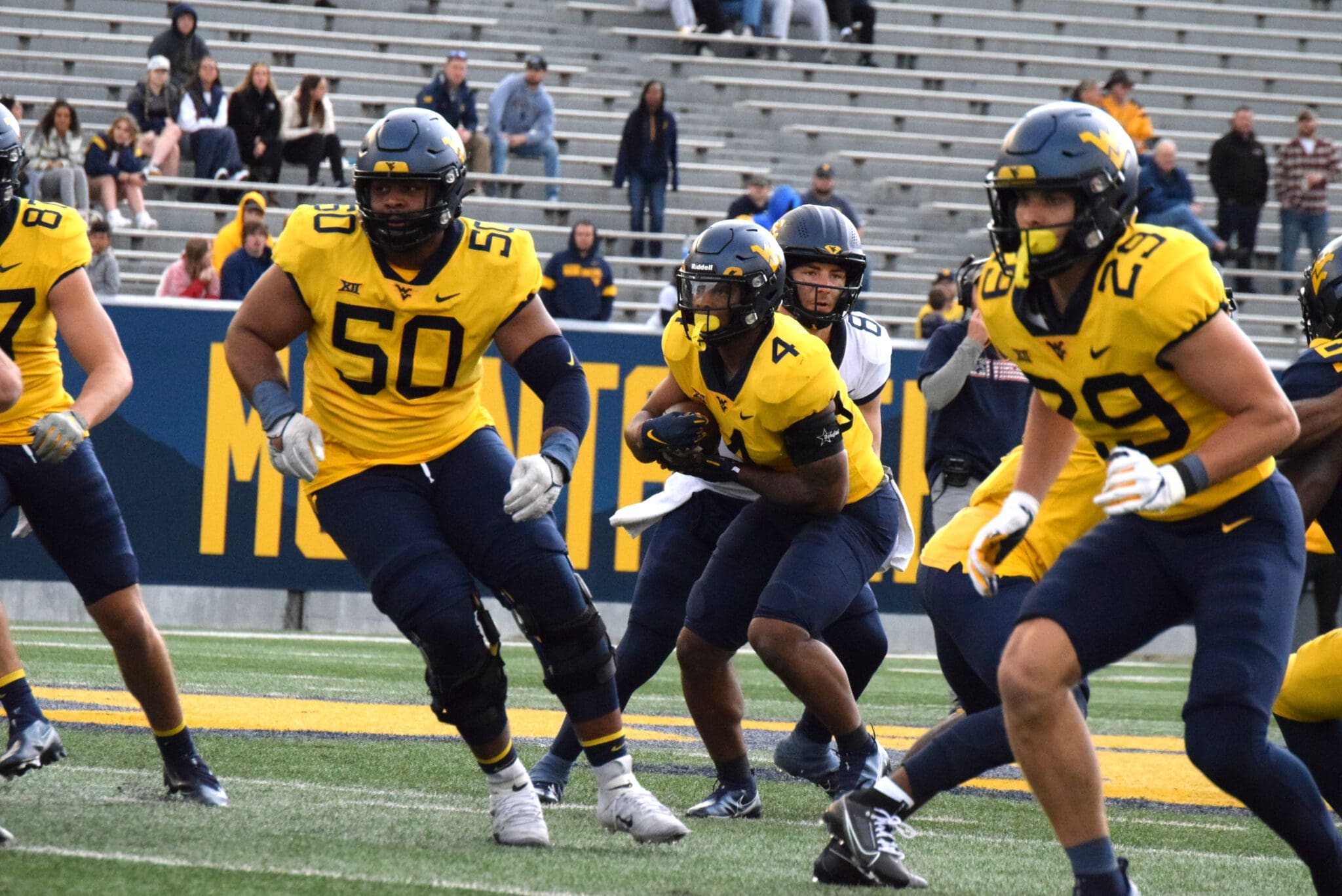 WVU Football RB CJ Donaldson