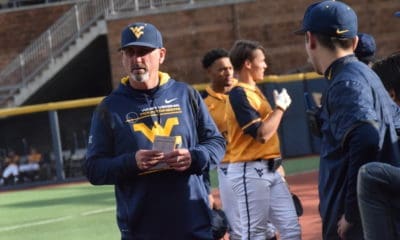 WVU Baseball HC Randy Mazey