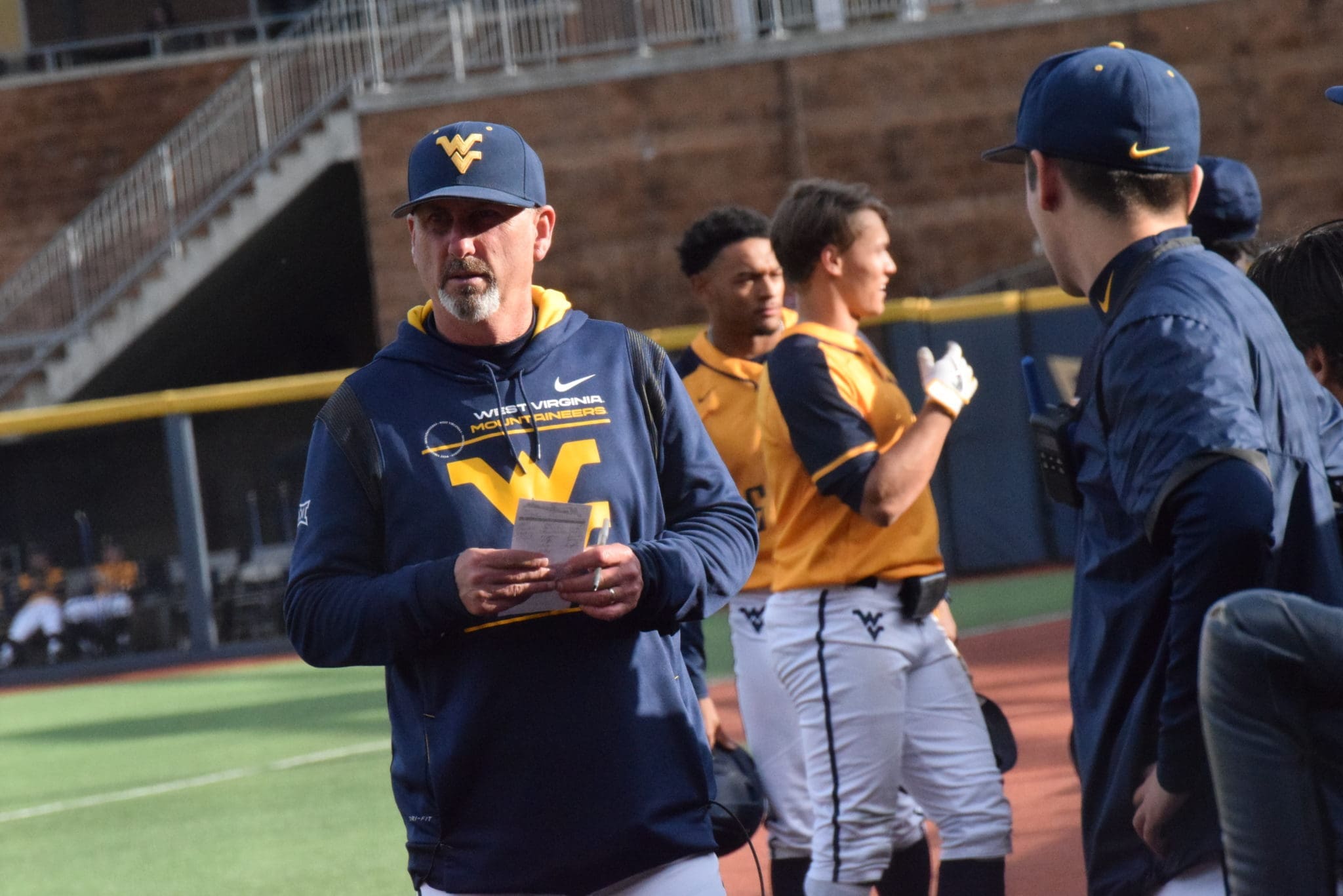 WVU Baseball HC Randy Mazey