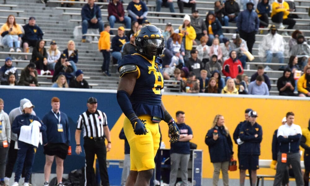 WVU Football LB Lee Kpogba