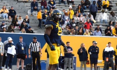 WVU Football LB Lee Kpogba