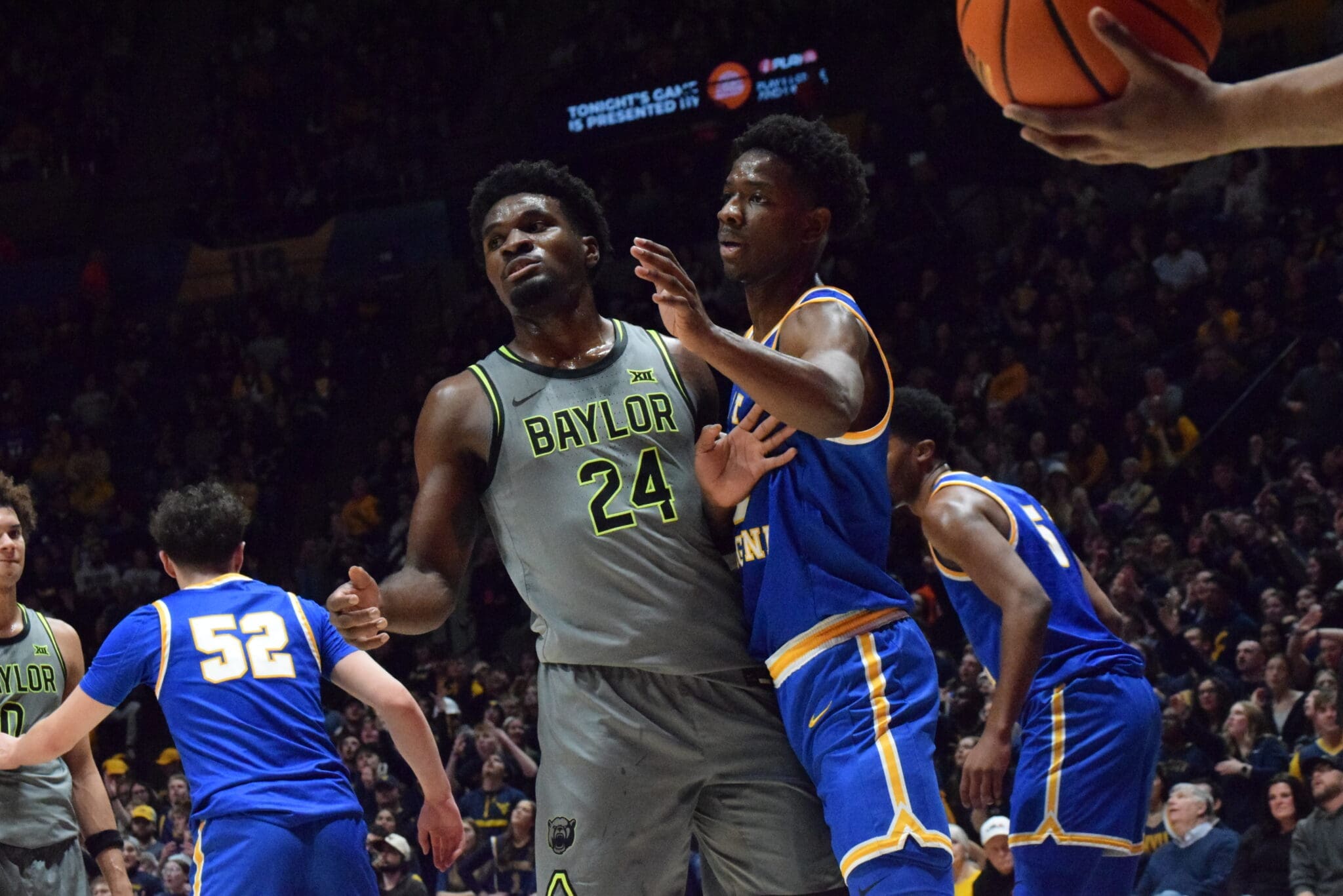 WVU Basketball Lorient versus Baylor