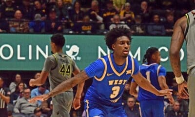 WVU Basketball Honor Huff versus Baylor