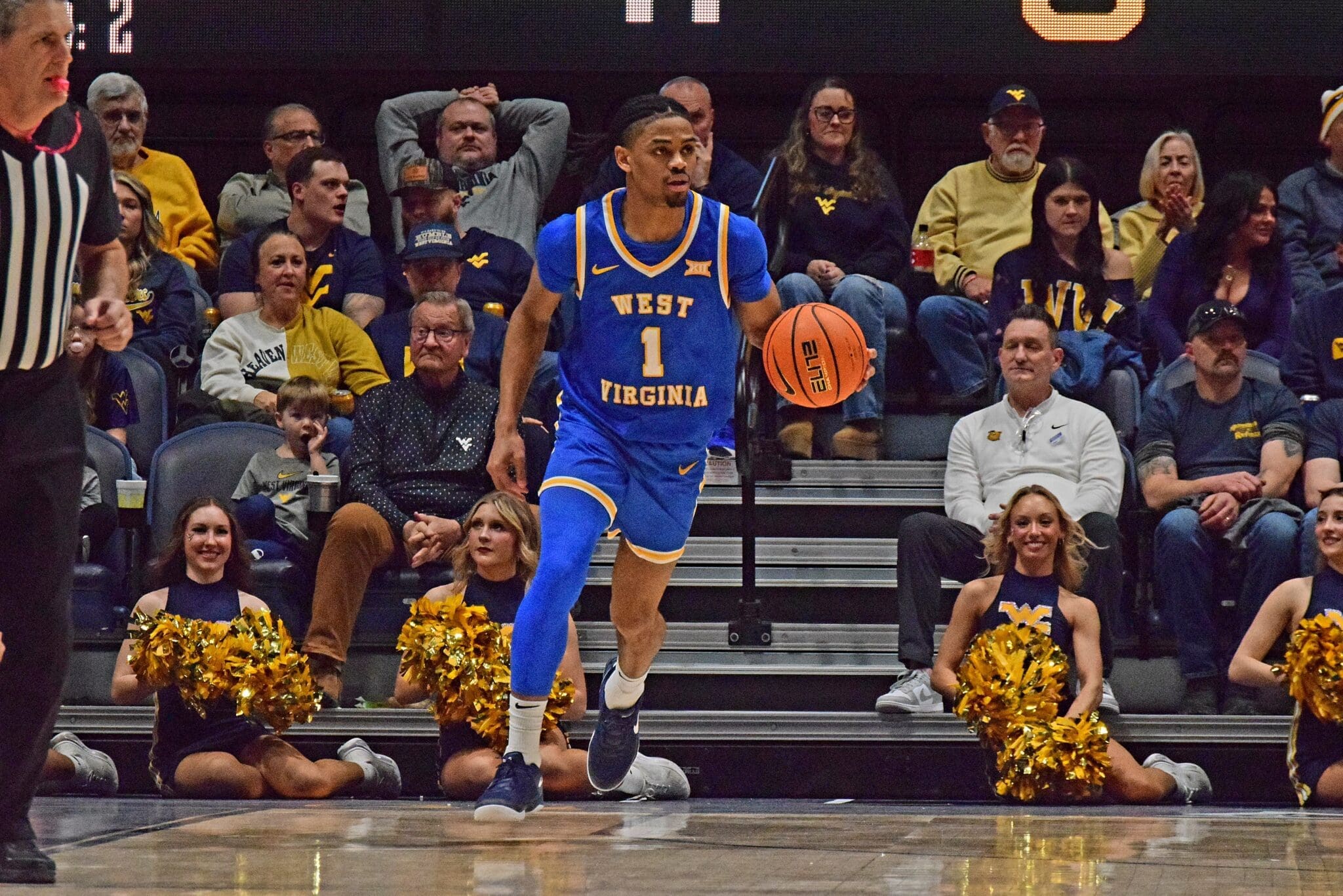 WVU Basketball PG Jasper Floyd