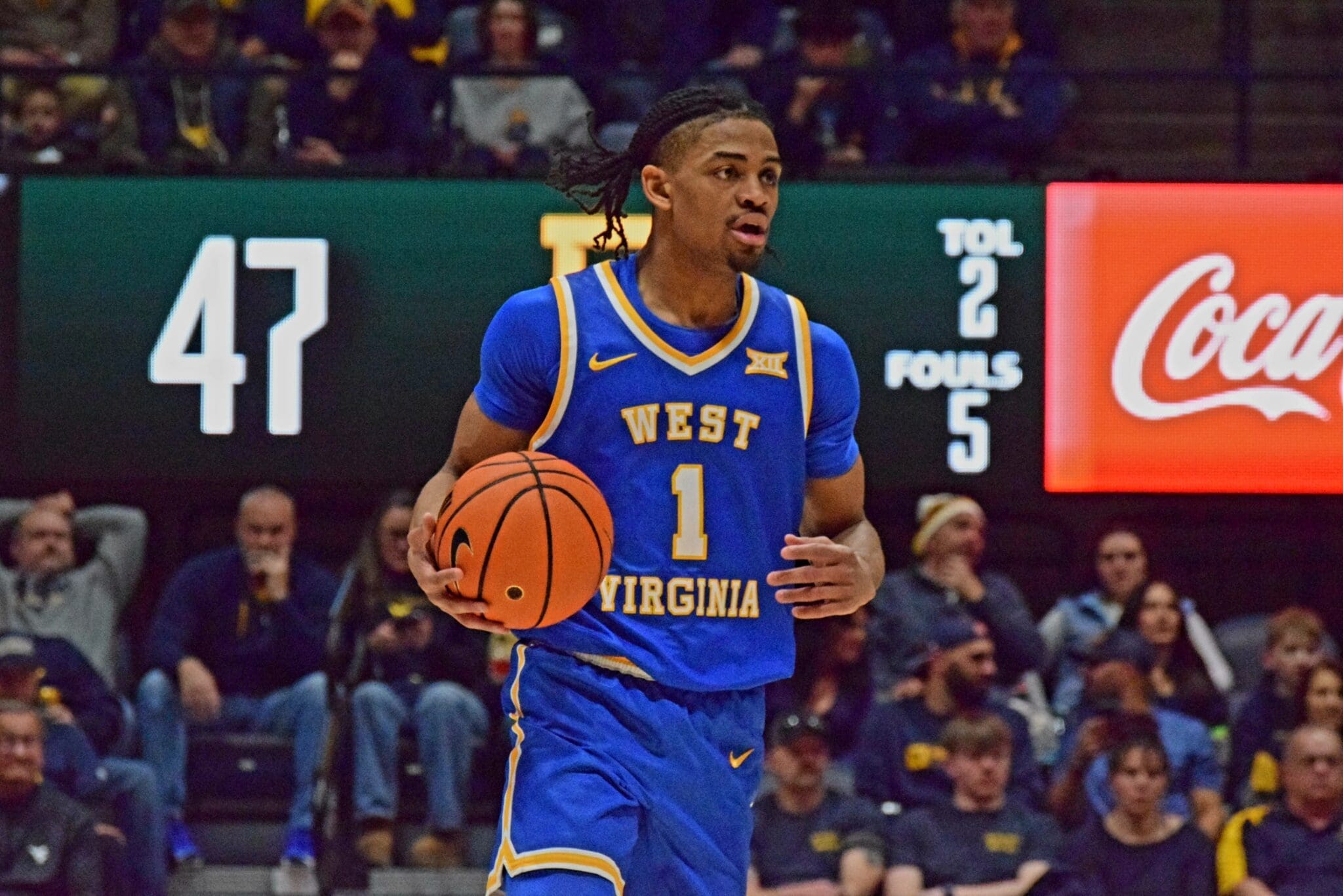 WVU Basketball PG Jasper Floyd