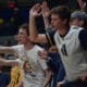 WVU fans at 2026 Women's NCAA Tournament game at Hope Coliseum